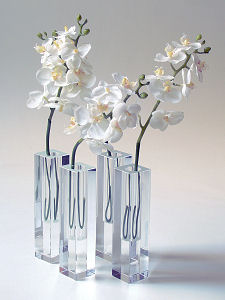 Vasos e o charme da Decoração com vidro