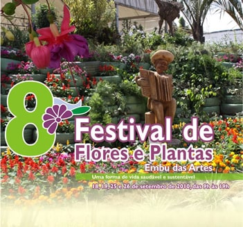 8º Festival de Plantas e Flores de Embu das Artes