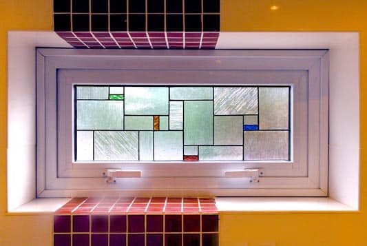 Vitrais de vidro impresso