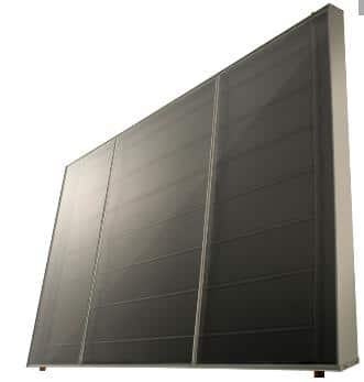 Coletor solar para obras de grande porte