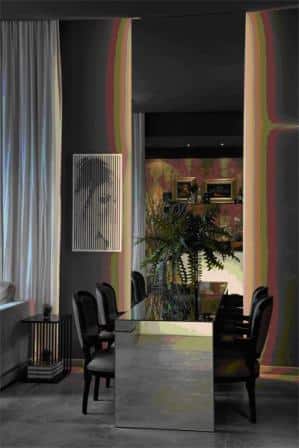 Decoração com espelhos
