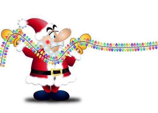Cuidados na instalação elétrica dos enfeites de Natal