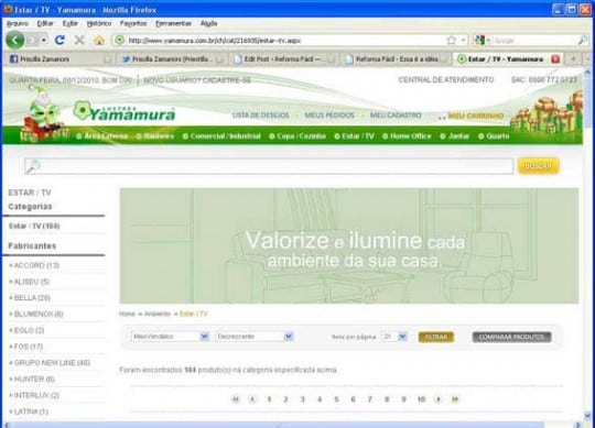 Lustres Yamamura agora em loja virtual