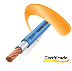 Cabo rígido para instalações elétricas
