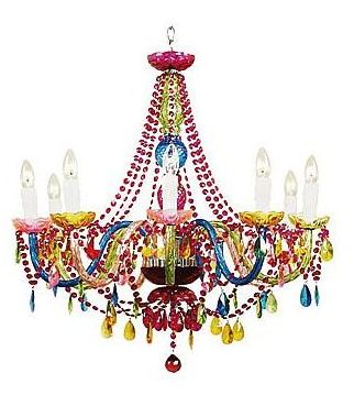 Candelabro colorido