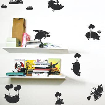 Adesivos decorativos ecológicos