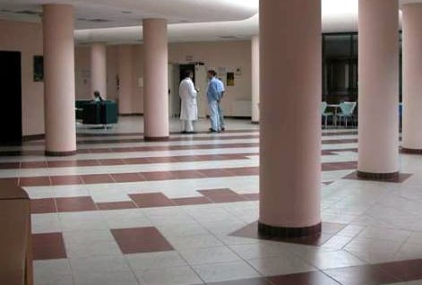Porcelanato verde com ação antibacteriana