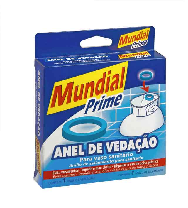 Banheiro protegido com anel de vedação