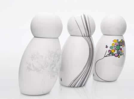 Moringas de porcelana