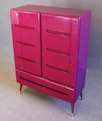 Personalidade na decoração com laca colorida