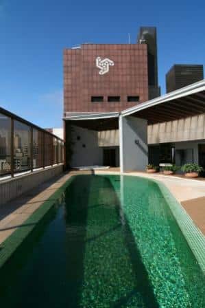Piscina na cobertura