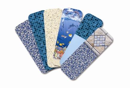 Estampas para piscinas de vinil