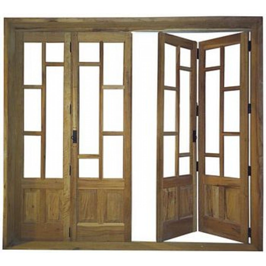 Portas e janelas de madeira
