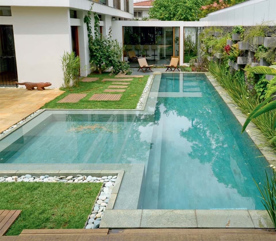 Piscina de concreto