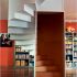 Reforma, sala com biblioteca