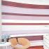 Decoração com listras: estofados