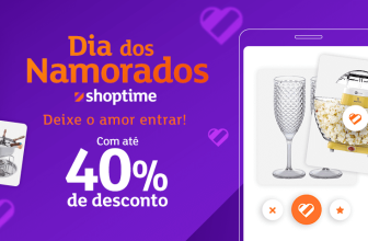 Shoptime celebra o amor em casa, com descontos de até 40% em milhares de produtos